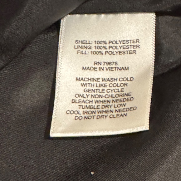 NWT Anne Klein Women's Ladies' Mid Weight Quilted Button Up Jacket, Red XXL 2XL - Picture 15 of 16